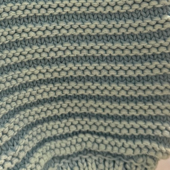 Free People Sweetheart Chunky Knit Mock Neck Oversized Sweater (L) - Picture 4 of 6